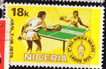 [The 2nd All-African Games, Lagos, type HJ]