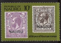 [The 60th Anniversary of Nauruan Stamps, Tipo CG]