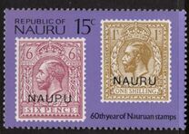 [The 60th Anniversary of Nauruan Stamps, Tipo CH]