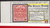 [The 100th Anniversary of Samoan Stamps, type JU]