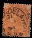 [Queen Victoria - Different Perforation, type F10]