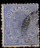 [Queen Victoria - Thin paper, tip H9]