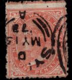 [Queen Victoria - Different Watermark, type K4]