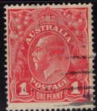 [King George V - Different Watermark, type B18]