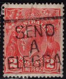 [King George V - Different Watermark, tip B35]