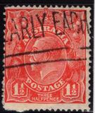[King George V - Different Watermark, tip B32]