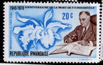 [The 25th Anniversary of the Death of Franklin D. Roosevelt, 1882-1945, type JP]