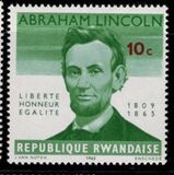 [The 100th Anniversary of the Death of Abraham Lincoln, 1809-1965, Typ AD]