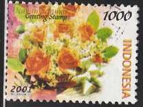 [Greetings Stamps - Flowers, type CBU]