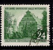 [The 450th Anniversary of Halle University, type BM]