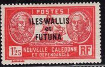 [New Caledonia Postage Stamps of 1928 Overprinted "ILES WALLIS - et - FUTUNA", Tipi F23]