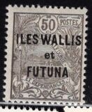 [New Caledonia Postage Stamps Overprinted "ILES WALLIS - et - FUTUNA", type B8]