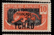 [No. 1-18 Overprinted "AFRIQUE EQUATORIALE FRANCAISE", type D]