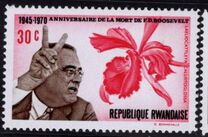 [The 25th Anniversary of the Death of Franklin D. Roosevelt, 1882-1945, type JQ]