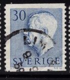 [King Gustaf VI Adolf of Sweden - New Engravement with Imprint, type EE4]