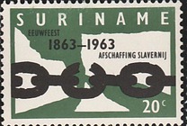 [The 100th Anniversary of Abolition of Slavery in Dutch West Indies, Вид UK1]