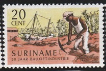 [The 50th Anniversary of Surinam Bauxite Industry, type XC]