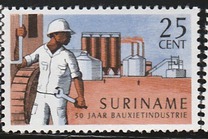 [The 50th Anniversary of Surinam Bauxite Industry, type XD]