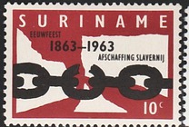 [The 100th Anniversary of Abolition of Slavery in Dutch West Indies, Вид UK]