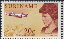 [The 30th Anniversary of Visit of Amelia Earhart to Surinam, type ZL]