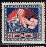 [No. 40-43A Overprinted New Values - Brown and Green Design on Back, Type A with Blue Design on back, प्रकार P3]