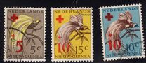 [Red Cross - Numbers 26-28 Overprinted in Red, type E2]