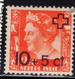 [Queen Wilhelmina Surcharged, type AC18]