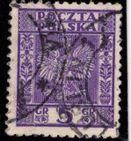 [Coat of Arms of Poland - Vertical Lines in Background, Tip CL]