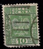 [Coat of Arms of Poland - Vertical Lines in Background, Tip CL1]