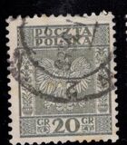 [Coat of Arms of Poland - Vertical Lines in Background, Tip CL3]