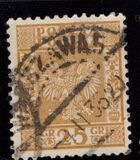 [Coat of Arms of Poland - Vertical Lines in Background, Tip CL4]