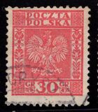 [Coat of Arms of Poland - Vertical Lines in Background, Tip CL5]