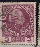 [The 80th Anniversary of the Birth of Emperor Franz Josef I - With Enlarged Year Labels Top and Bottom, type X1]