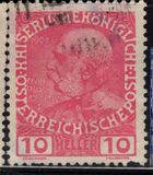 [The 80th Anniversary of the Birth of Emperor Franz Josef I - With Enlarged Year Labels Top and Bottom, type Y4]