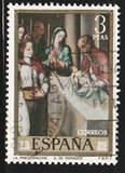 [Paintings by Lius de Morales - Stamp Day, Tip BTM]