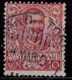 [Definitives - Eagle with Coat of Arms - Victor Emmanuel III, 1869-1947, tyyppi AK]