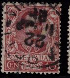 [Definitives - Eagle with Coat of Arms - Victor Emmanuel III, 1869-1947, tyyppi AK]
