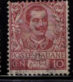 [Definitives - Eagle with Coat of Arms - Victor Emmanuel III, 1869-1947, tyyppi AK]