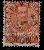 [Definitives - Eagle with Coat of Arms - Victor Emmanuel III, 1869-1947, tyyppi AK1]