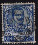 [Definitives - Eagle with Coat of Arms - Victor Emmanuel III, 1869-1947, tyyppi AK2]