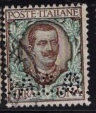 [Águila de la Casa de Savoya y rey Victor Emmanuel III, 1.869 - 1.947 #     Primera emisión definitiva del reinado de Víctor Manuel III, tipo AL]