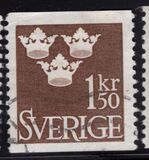 [King Gustaf VI Adolf of Sweden & Tree Crowns - New Colors and Values, Tipi BM23]