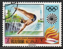 [Airmail - Olympic Games - Munich, Germany - Ancient Sports / Modern Sports, típus ABW]
