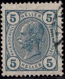 [Emperor Franz Josef I, 1830-1916 - With Varnish Bars, тып S3]