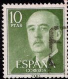 [Definitive Issue - General Franco, տեսակ AOK15]