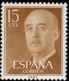 [Definitive Issue - General Franco, տեսակ AOK1]
