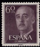 [Definitive Issue - General Franco, տեսակ AOK7]
