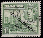 [King George VI and Local Motifs Overprinted "SELF-GOVERNMENT - 1947", Tüüp BA2]