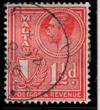 [King George V and Coat of Arms, type X2]