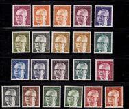 [Serie básica. Gustav Heinemann, 1899 - 1976. Tercer presidente., tipo QI]